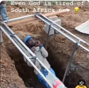 Man who made fun of being lowered down like a funeral casket died the next day 