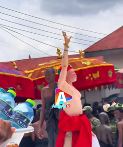 The King of albino in Chana commands the rain to stop. What happened next will shock you